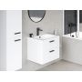 Ravak Chrome X000001745 szafka 70x49x50 cm podumywalkowa wisząca biała zdj.3