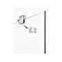 Ravak SmartLine 0SLDAA00Z1 drzwi prysznicowe 110 cm uchylne chrom połysk/szkło przezroczyste zdj.7
