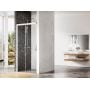 Ravak Matrix 0WLG0100Z1 drzwi prysznicowe 120 cm rozsuwane biały połysk/szkło przezroczyste zdj.1