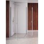 Ravak Chrome 1QV70C01Z1 drzwi prysznicowe 90 cm uchylne aluminium połysk/szkło przezroczyste zdj.13