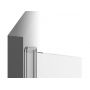 Ravak Chrome 1QVA0C00Z1 drzwi prysznicowe 100 cm uchylne aluminium połysk/szkło przezroczyste zdj.7