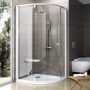 Ravak Pivot 37644101Z1 kabina prysznicowa półokrągła 80x80 cm zdj.6