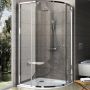 Ravak Pivot 37644C00Z1 kabina prysznicowa półokrągła 80x80 cm zdj.4