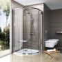 Ravak Pivot 37677C00Z1 kabina prysznicowa półokrągła 90x90 cm zdj.12