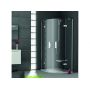 Ravak SmartLine 3S277A00Y1 kabina prysznicowa 90x90 cm półokrągła chrom połysk/szkło przezroczyste zdj.8