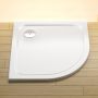 Ravak Elipso Pro XA244401010 brodzik półokrągły 80x80 cm biały zdj.6