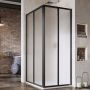 Ravak Supernova 14V703O2ZG drzwi prysznicowe 90 cm rozsuwane czarny mat/ zdj.7
