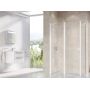 Ravak Chrome 9QV70E00Z1 ścianka prysznicowa 90 cm biały mat/szkło przezroczyste zdj.1