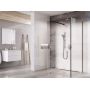 Ravak Walk-In Corner GW1CD430SZ1 komplet ścianek 110 cm czarny mat/szkło przezroczyste zdj.4