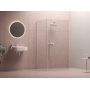 Ravak Walk-In Corner GW1CD4E0SZ1 komplet ścianek 110 cm biały mat/szkło przezroczyste zdj.1