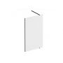 Ravak Walk-In Wall GW9W1030SZ1 ścianka prysznicowa walk-in 70 cm czarny mat/szkło przezroczyste zdj.1