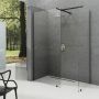 Ravak Walk-In GW9W40300Z1 ścianka prysznicowa walk-in 80 cm czarny mat/szkło przezroczyste zdj.1