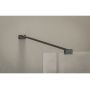 Ravak Walk in Wall Air GW9WG0300Z1C ścianka prysznicowa walk-in 120 cm czarny mat/szkło przezroczyste zdj.4