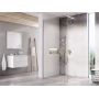 Ravak Walk-In Wall GW9WG0C0SZ1 ścianka prysznicowa walk-in 120 cm aluminium połysk/szkło przezroczyste zdj.4