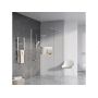Ravak Walk-In Wall GW9WG0C0SZ1 ścianka prysznicowa walk-in 120 cm aluminium połysk/szkło przezroczyste zdj.5