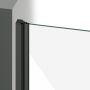 Ravak Cool! X0VV40300Z1 drzwi prysznicowe 80 cm uchylne czarny mat/szkło przezroczyste zdj.7