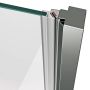 Ravak Cool! X0VV40A00Z1 drzwi prysznicowe 80 cm uchylne chrom połysk/szkło przezroczyste zdj.7