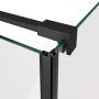 Ravak Cool! X9VVA0300Z1 ścianka prysznicowa 100 cm czarny mat/szkło przezroczyste zdj.9