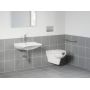 Ravak Safe XJX01160006 umywalka 63.8x49 cm ścienna dla niepełnosprawnych biała zdj.6