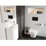 Ravak Uni Slim X01744 przycisk spłukujący do wc czarny zdj.3