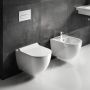 Ravak Chrome X01516 miska wc wisząca biały połysk zdj.9