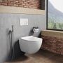 Ravak Chrome X01535 miska wc wisząca bez kołnierza biały połysk zdj.9
