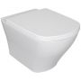 Ravak Classic X01671 miska wc wisząca bez kołnierza biały połysk zdj.4