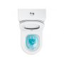 Ravak Elegant X01872 kompakt wc z deską wolnoopadającą biały zdj.7