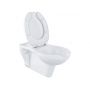 Ravak Safe X01930 miska wc z deską wolnoopadającą wisząca bez kołnierza dla niepełnosprawnych biały połysk zdj.6