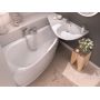 Ravak Avocado CT01000000 wanna narożna 150x75 cm lewa biała zdj.4