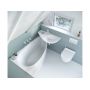 Ravak Avocado CT01000000 wanna narożna 150x75 cm lewa biała zdj.5
