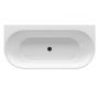 Ravak Freedom XC00100024 wanna przyścienna 166x80 cm owalna biała zdj.4