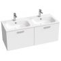 Ravak Chrome XJG01112001 umywalka 120x49 cm prostokątna meblowa biała zdj.4