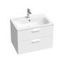 Ravak Chrome XJG01170001 umywalka 70x49 cm prostokątna meblowa biała zdj.7