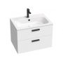 Ravak Chrome XJG01170001 umywalka 70x49 cm prostokątna meblowa biała zdj.9