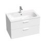 Ravak Chrome XJG01180001 umywalka 80x49 cm prostokątna meblowa biała zdj.5