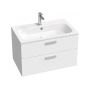 Ravak Chrome XJG01180001 umywalka 80x49 cm prostokątna meblowa biała zdj.6