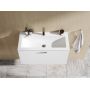 Ravak Clear XJJ01180000 umywalka 80x38 cm prostokątna meblowa biała zdj.3