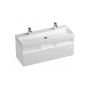 Ravak Natural XJO01212000 umywalka 120x45 cm prostokątna meblowa biała zdj.3