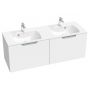 Ravak Classic II XJX01113001 umywalka 130x45 cm prostokątna meblowa biała zdj.5