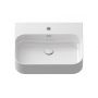 Ravak Ceramic XJX01155000 umywalka 55.3x45.2 cm prostokątna ścienna biała zdj.1