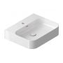 Ravak Ceramic XJX01155000 umywalka 55.3x45.2 cm prostokątna ścienna biała zdj.3