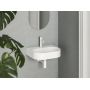 Ravak Ceramic XJX01155008 umywalka 55.3x45.2 cm prostokątna ścienna biała zdj.6