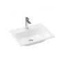 Ravak Chrome XJX01160008 umywalka 60.5x49 cm prostokątna meblowa biała zdj.3