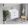 Ravak Chrome XJX01160008 umywalka 60.5x49 cm prostokątna meblowa biała zdj.6