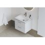 Ravak Balance XJX01250000 umywalka 50x46.5 cm prostokątna meblowa biała zdj.7