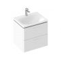 Ravak Balance XJX01250000 umywalka 50x46.5 cm prostokątna meblowa biała zdj.8