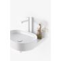 Ravak Yard XJX01260002 umywalka 60.5x50 cm półokrągła ścienna biała zdj.8