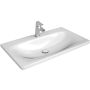 Ravak Balance XJX01280000 umywalka 80x46.5 cm prostokątna meblowa biała zdj.1