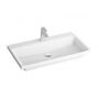 Ravak Comfort XJX01280001 umywalka 80x46 cm prostokątna meblowa biała zdj.1